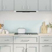 Paraschizzi per Cucina 2 pz Bianchi 70x60 cm in Vetro Temperato 3315785