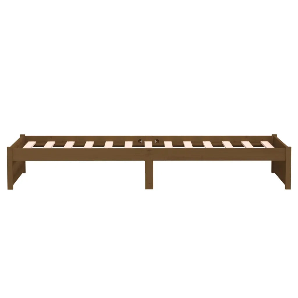 Giroletto senza Materaso Ambra in Legno Massello 75x190 cm