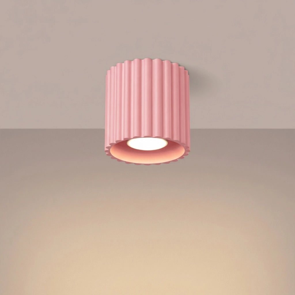Plafoniera AURA 1 rosa GU10