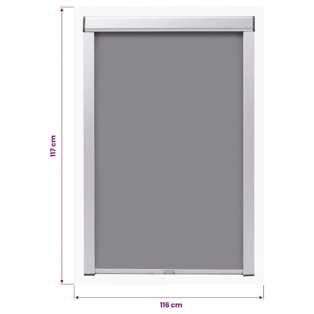 Tenda a rullo | Tenda avvolgibile Oscurante Persiana Grigia U08/808