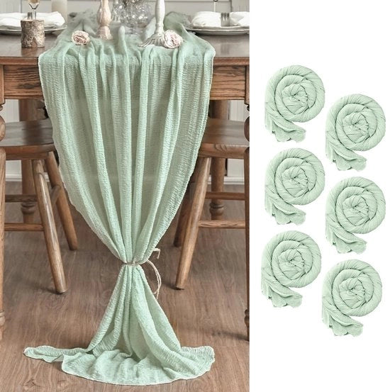 Tessuto di rete Boho in salice 80 x 300 cm, 6 pezzi