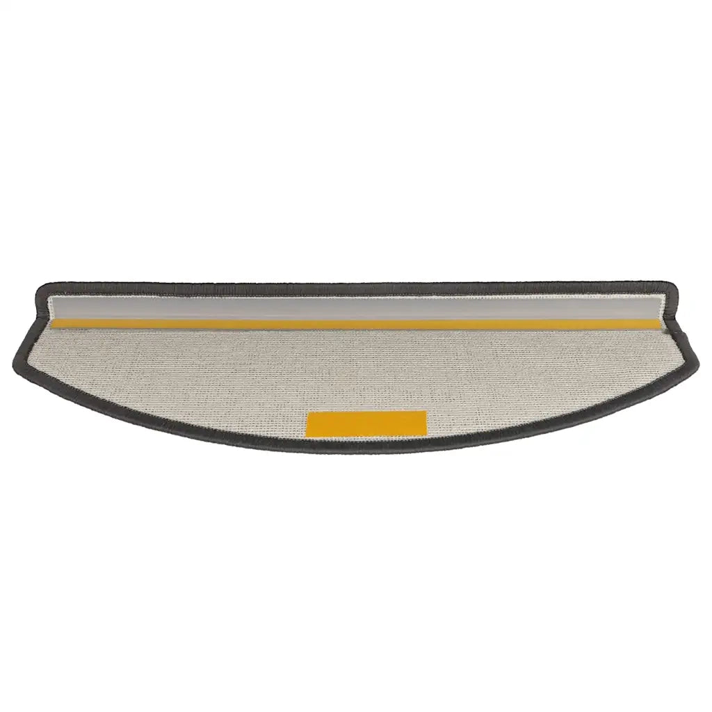 Tappetini per Scale 30 pz Grigio Scuro 65x24x4 cm