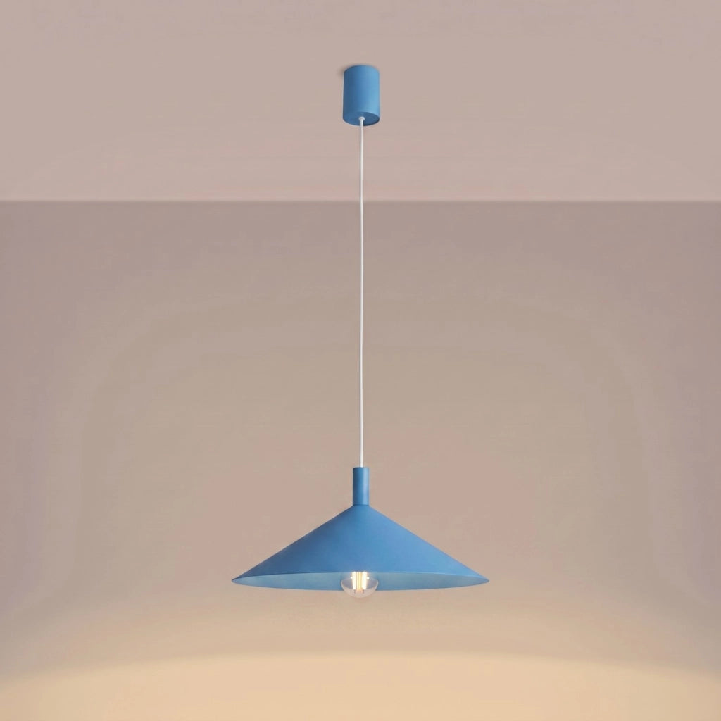 Lampada a sospensione NOX 40 azzurro