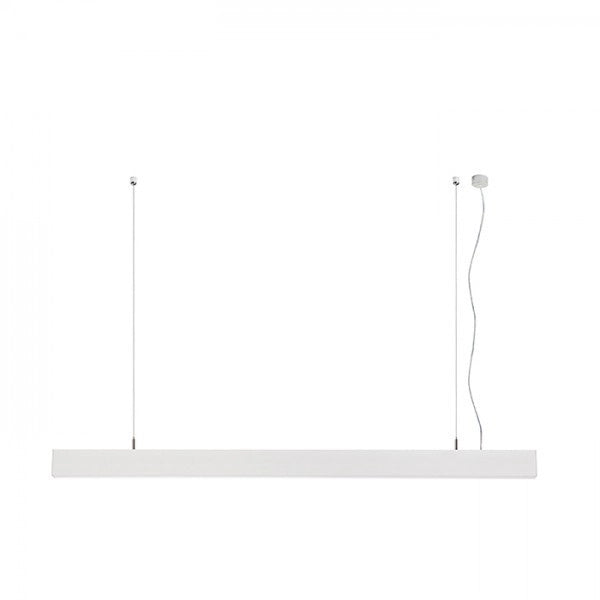 Lampadario LED PESANTE 35 a sospensione  alluminio anodizzato 230V LED 40W 3000K