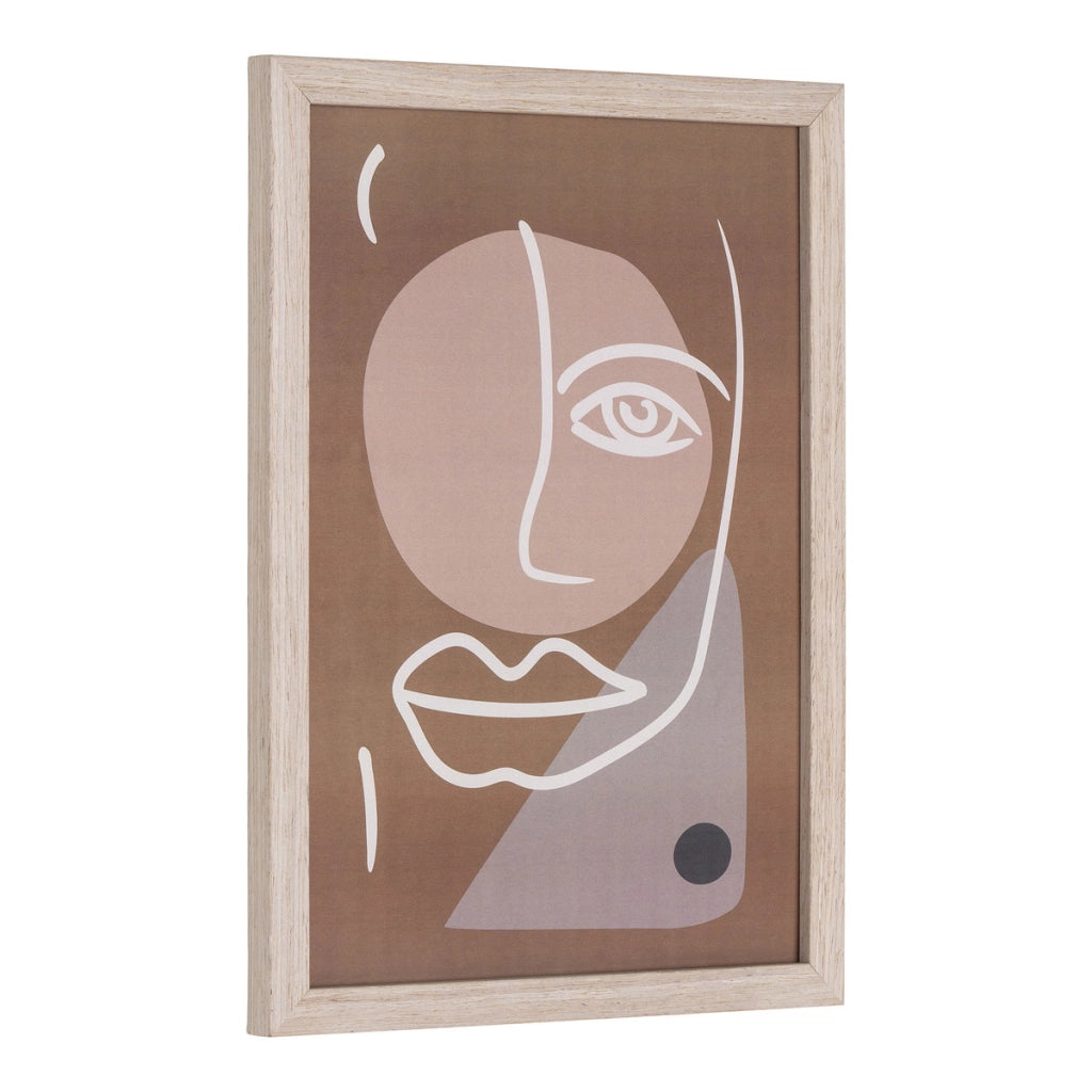 Set di 3 Quadri Madison, Marrone, MDF, 30x21x1,5 cm