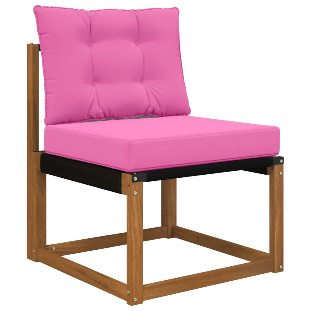 Cuscino per divano da esterno 2 pcs Rosa Poliestere 900793