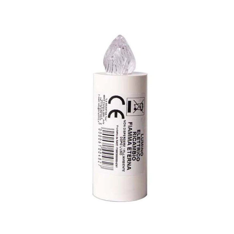 Cero Votivo Lumi Batteria Gg 365 Bianco