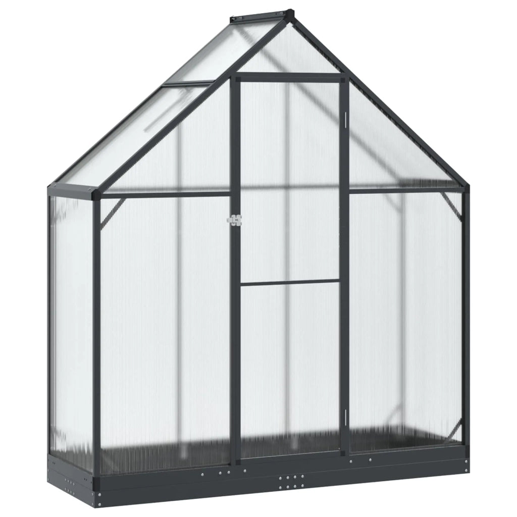 Serra da Giardino con porta Antracite 183,5 x 63,5 x 207 cm 42036858