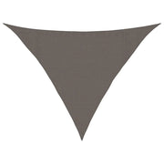 Vela Parasole 160 g/mÂ² Antracite 3,5x3,5x4,9 m in HDPE