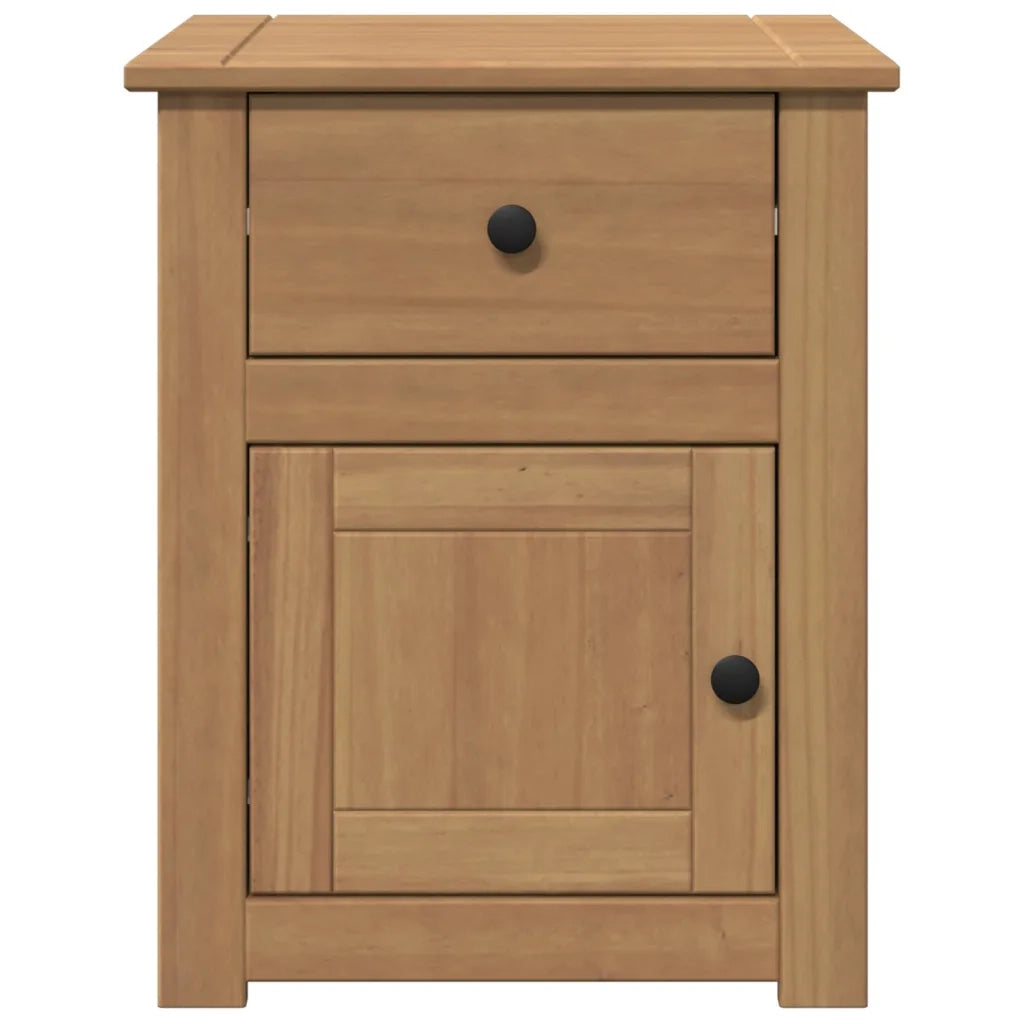 Comodino PANAMA 46x40x57 cm in Legno Massello di Pino 4016383