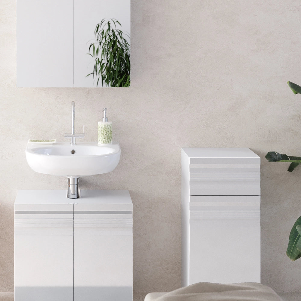 Vicco Mobiletto bagno Bianco 36.4 x 79 cm