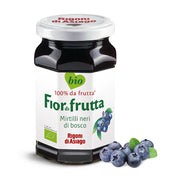 Rigoni di asiago fiordifrutta bio mirtilli neri di bosco vasetto da 250 grammi