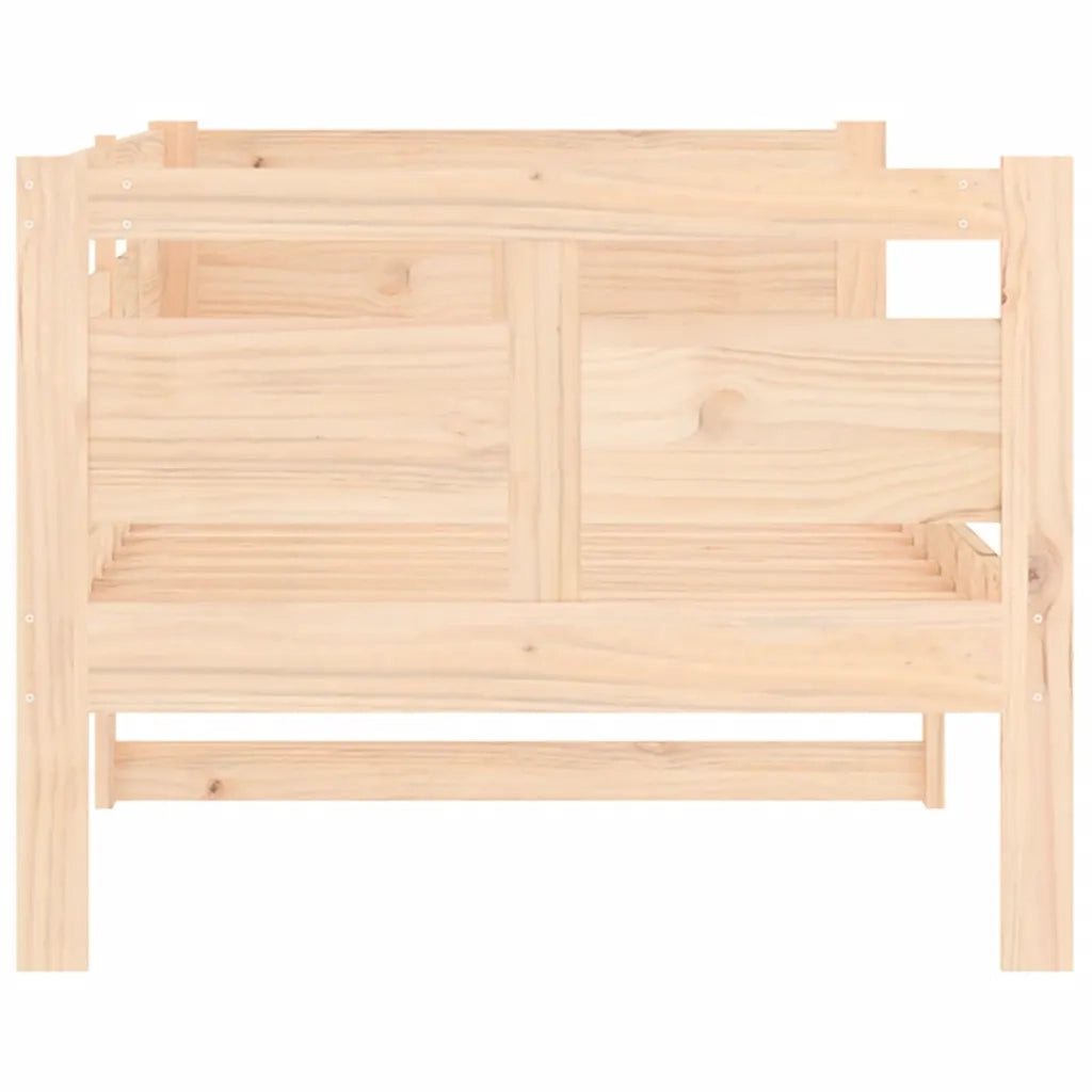 Letto singolo | Letto per adulti | Dormeuse in Legno Massello di Pino 80x200 cm