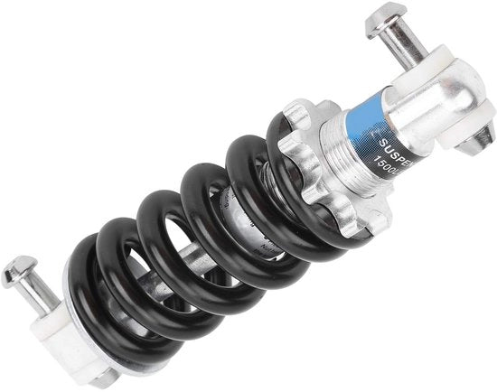 Ammortizzatore di sella per mountain bike - 150 mm - Molla in acciaio - Adatto per mountain bike elettrica e tradizionale - Per una guida comoda