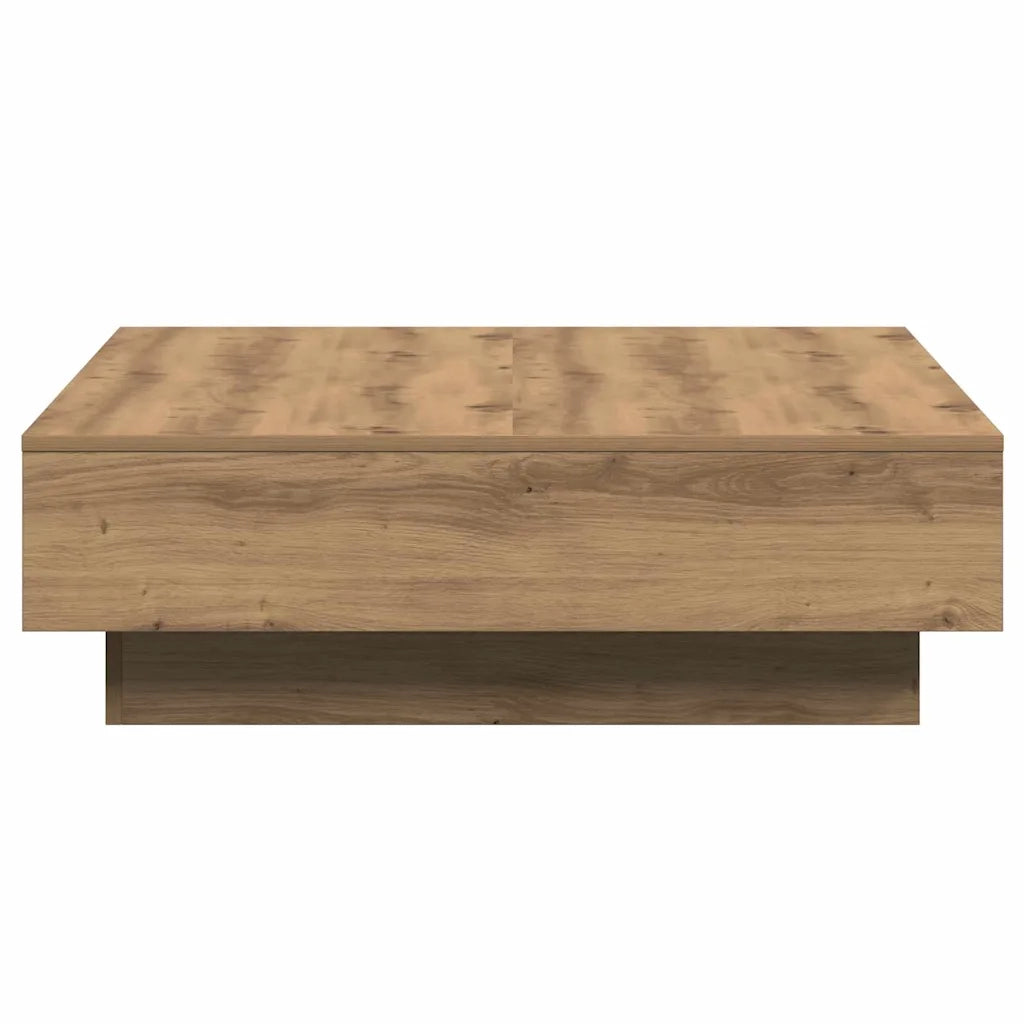 Tavolino da salotto Rovere artigianale 90 x 90 x 28 cm 868803