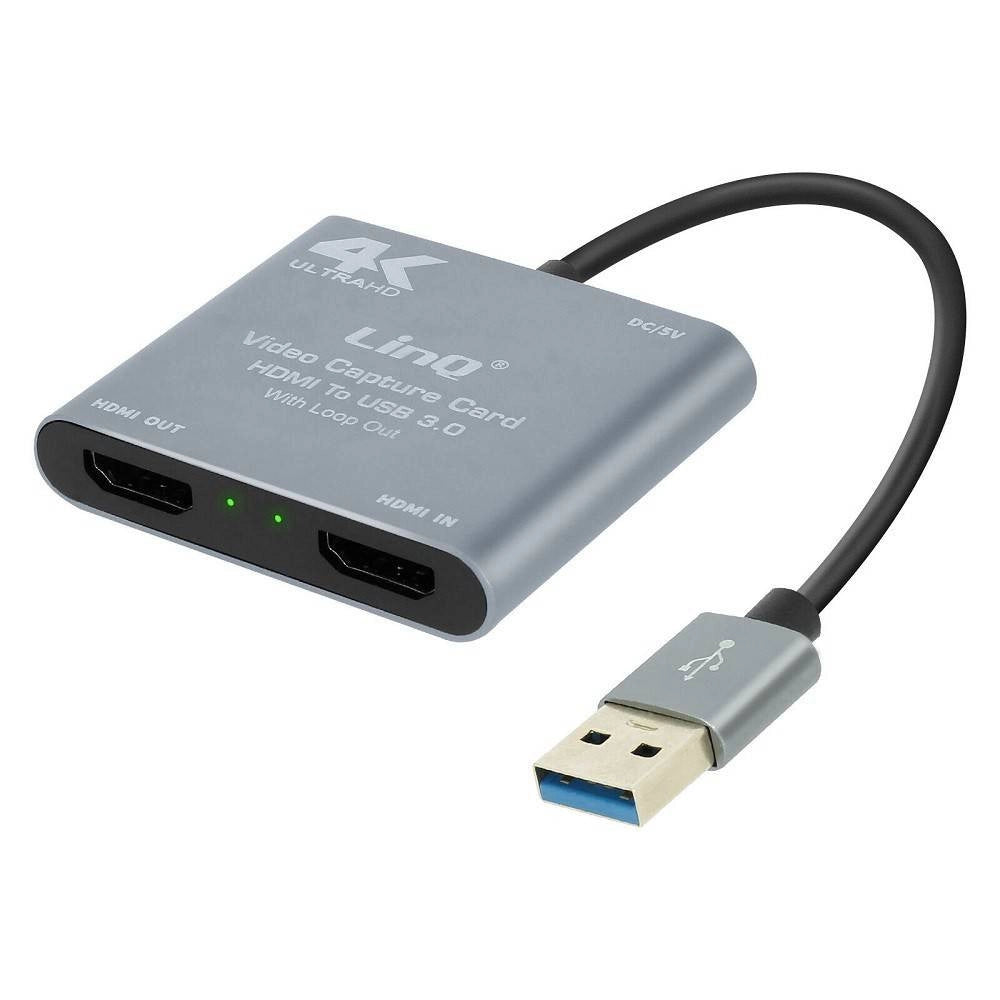 Trade Shop - Cavo Scheda Di Acquisizione Video Da Hdmi A Usb Ultra Hd 4k Full Hd 1080p Hdv890+ -