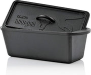 Ottone per Cottura - Cottura in Forno - Piastra di Cottura in Acciaio di Ottone 30 Litri - Preindurita - Ingebrandita - Piastra di Cottura con Coperchio