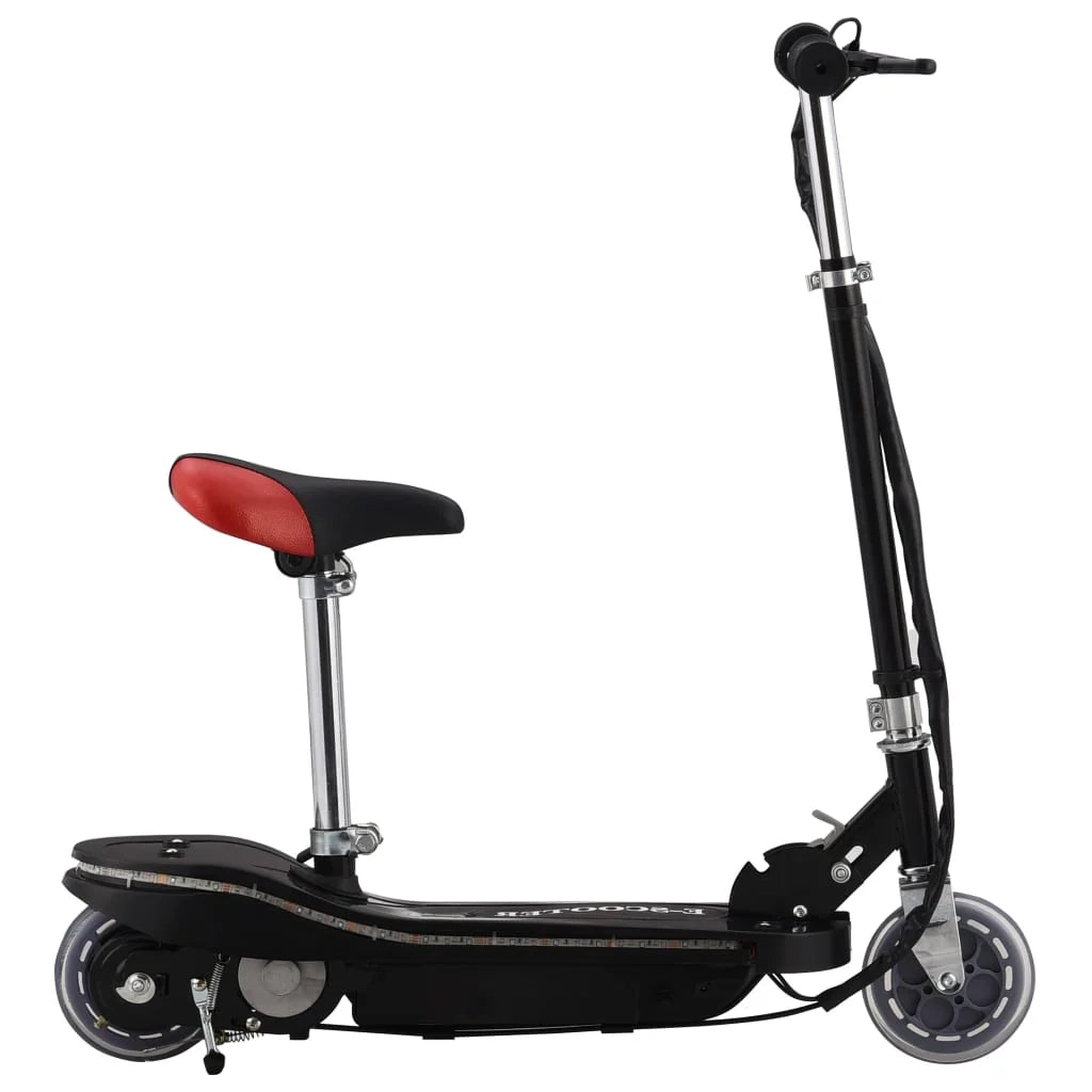 Monopattino elettrico con sedile e LED 120 watt nero 02_0004592