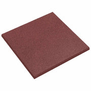 Piastrelle per Protezione dalle Cadute 12 pcs Rosso 50 x 50 cm