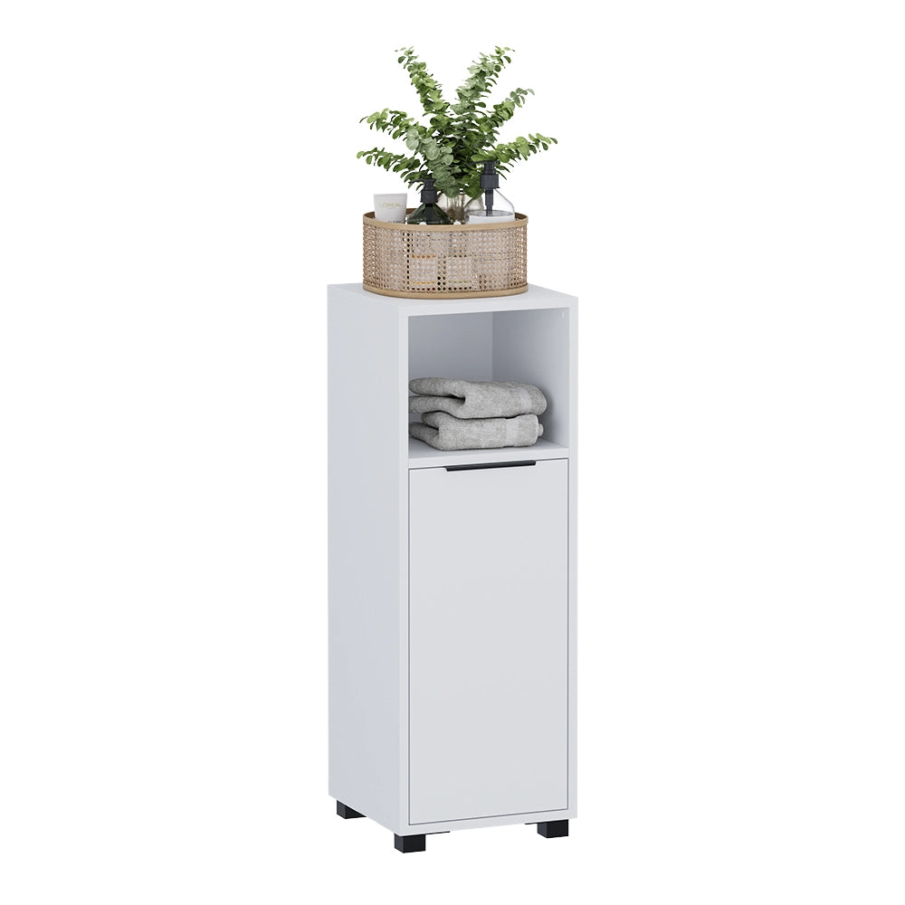 Vicco mobiletto bagno Bianco 30 x 86 cm con 3 scomparti