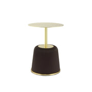 Tavolino da salotto Jokai 300 marrone con base rivestita