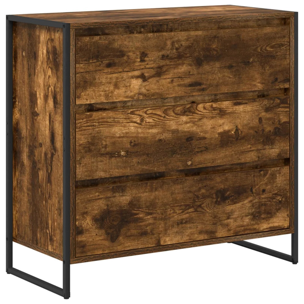 Credenza Quercia Fumosa 79 x 36 x 75.5 cm Legno multistrato 886596