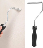 Rullo decorativo professionale per verniciatura - 15 cm - Fibra di vetro - Lega di alluminio - Rullo a bolle - Strumento di decorazione - Finitura professionale - Pennello per verniciatura