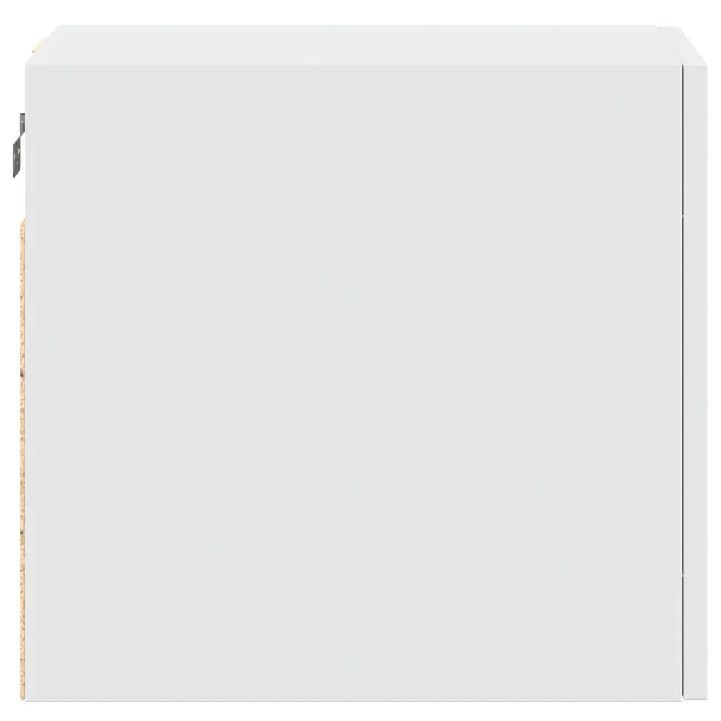 vidaXL Mobile a Parete Bianco 30x42,5x40 cm in Legno Multistrato