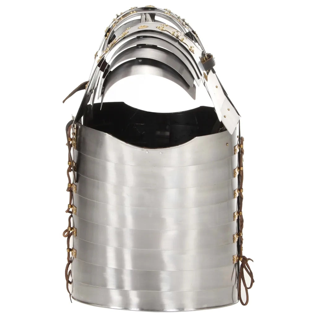 Armatura da Soldato Romano LARP in Acciaio Argento CFW6243527