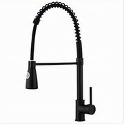 Trade Shop - Rubinetto Miscelatore Cucina Con Doccetta A Molla Lavello Isola Canna Alta 87465 -
