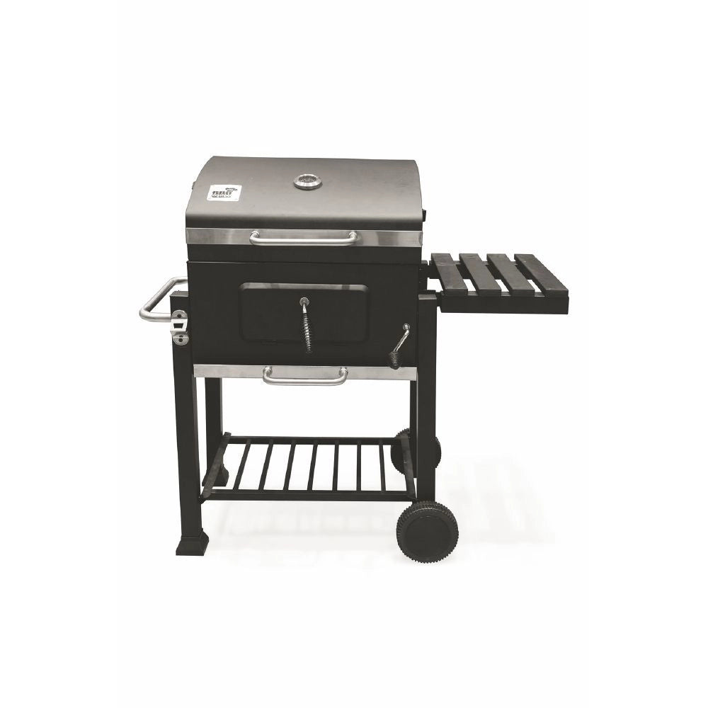BARBECUE RETTANGOLARE DE LUXE CON COPERCHIO 116 X 56 X H109
