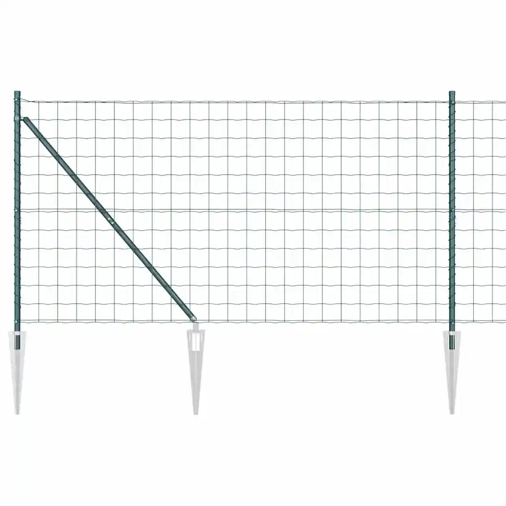 Recinzione con Posto Verde 1,2 x 25 m Acciaio