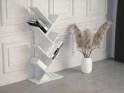 Scaffale per libri, libreria moderna decorativa, libreria per libri, ripiano per libri, organizzatore per libri: 112 x 50 x 23,4 cm.