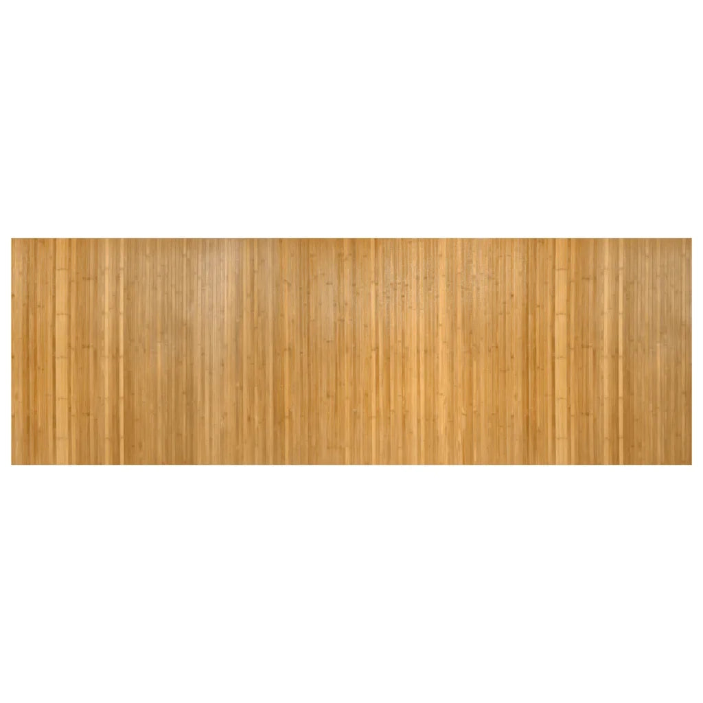 Tappeto Rettangolare Naturale 100x300 cm in BambÃ¹