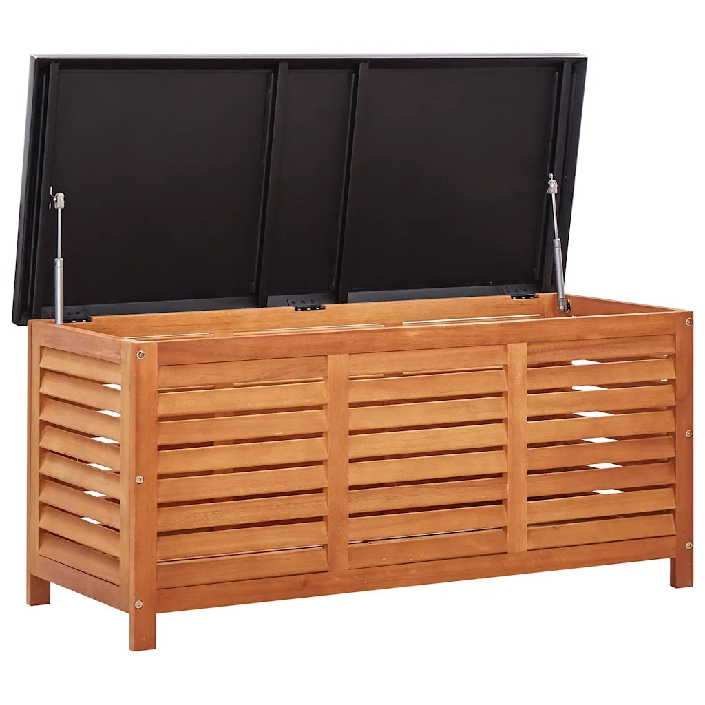 Cassapanca da Giardino 117x50x55 cm in Massello di Eucalipto cod mxl 55357