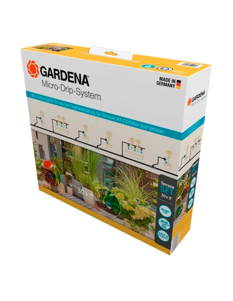 Set per irrigazione a micro-goccia per terrazzo GARDENA (30 piante)