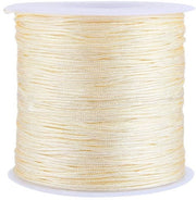 Corda di nylon per gioielli - 100 m - 0,8 mm - nylon - ideale per accessori personalizzati