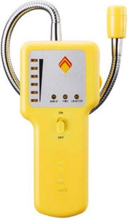 Detettore di Gas - Misuratore di Monossido di Carbonio - Alta Precisione - Detettore di Gas di Metano - Allarme Acustico e Visivo - Portatile - Facile da Leggere - Giallo