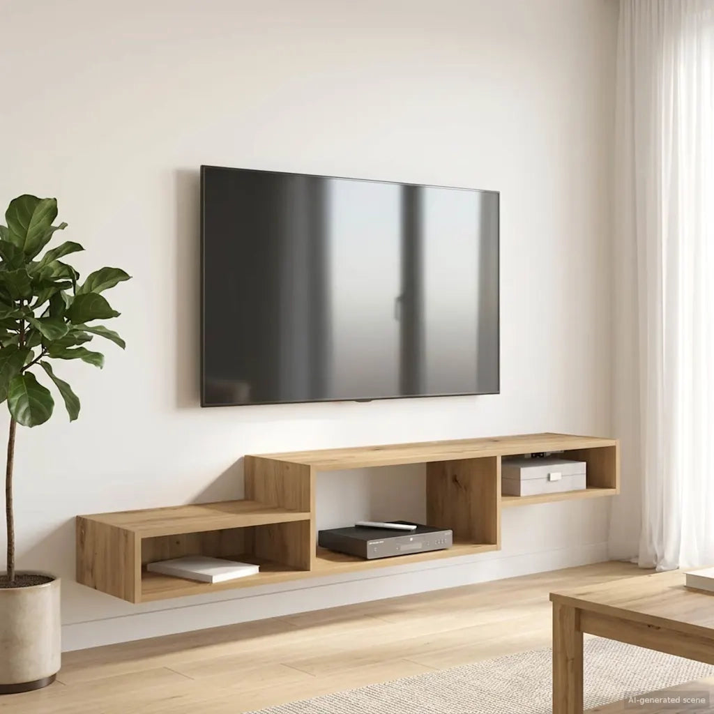 Mobile TV da Parete A parete Rovere Artigianale 8005996