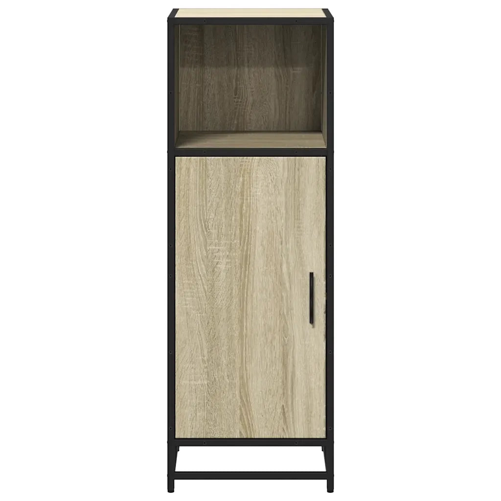 Mobiletto da bagno Rovere Sonoma 35x37,5x100 cm Legno ingegnerizzato 849240