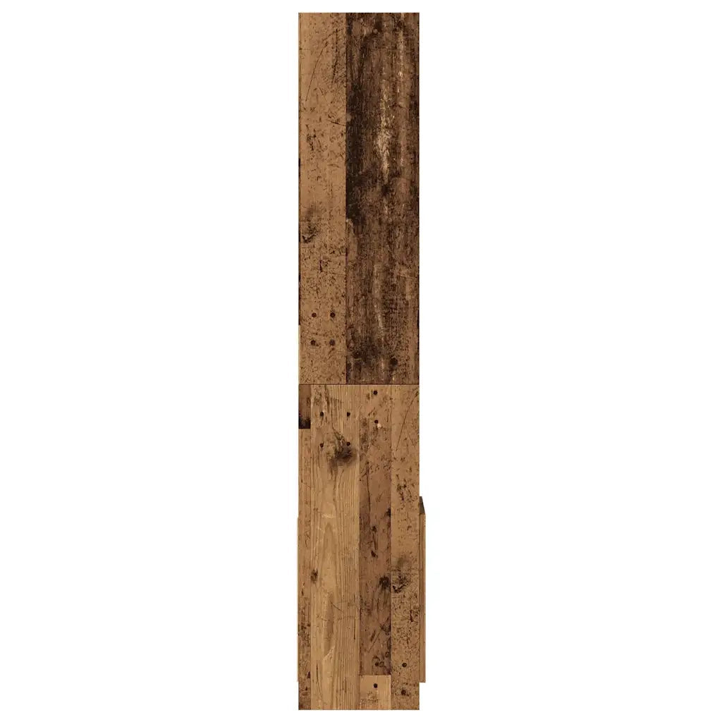 Credenza | Madia | Buffet da pranzo | Armadio da pranzo Legno Antico 92x33x180 cm in Legno Multistrato