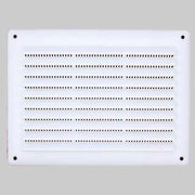 GRIGLIA RETTANGOLARE DA INCASSO  Ø 130 x 370     MADE IN ITALY