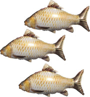 Set di 3 pesci Koi palloni, palloni gonfiabili, 84 cm grandi, ideali per feste e decorazioni