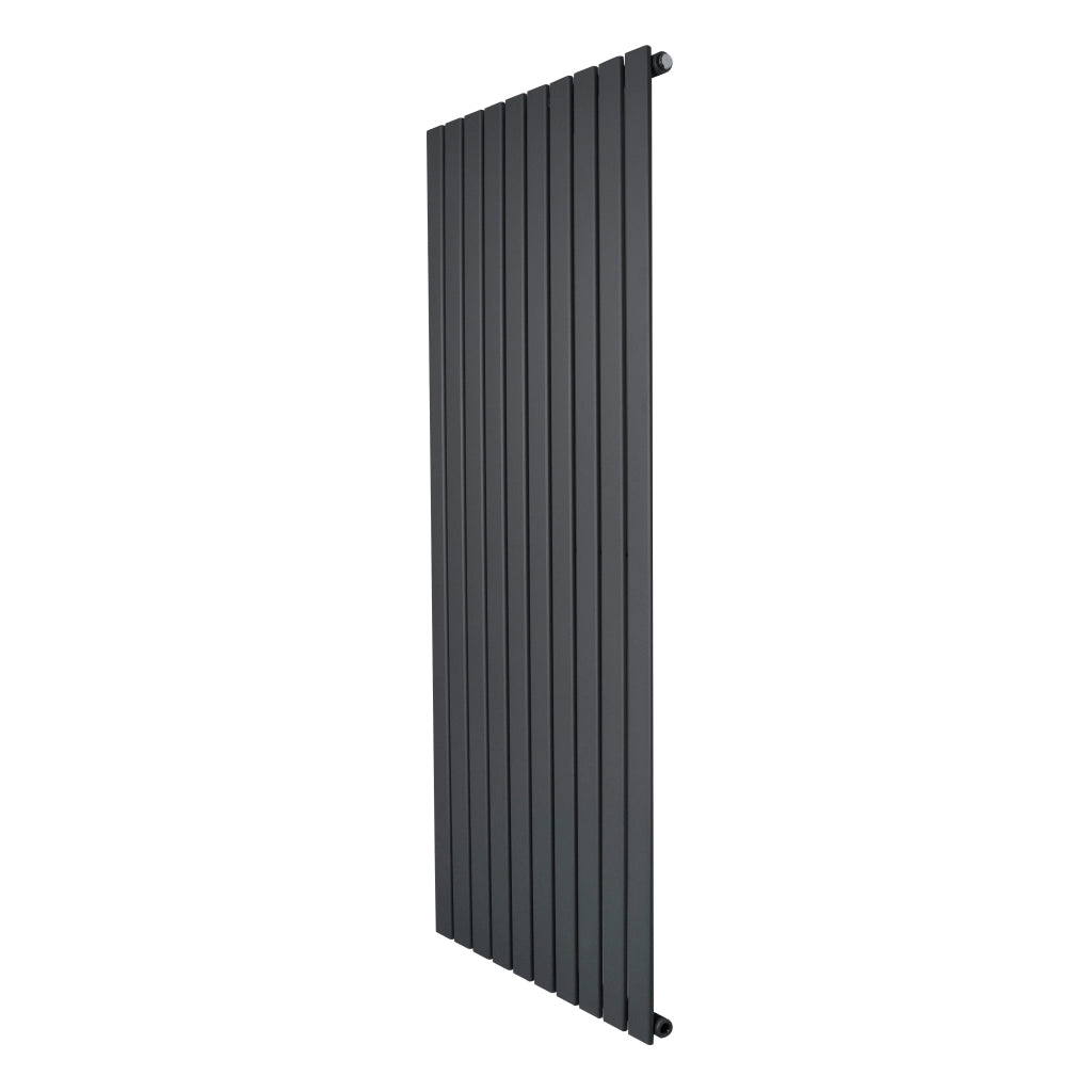 Radiatore Verticale Design Piatto Colonna Singola Antracite 1600x700 mm