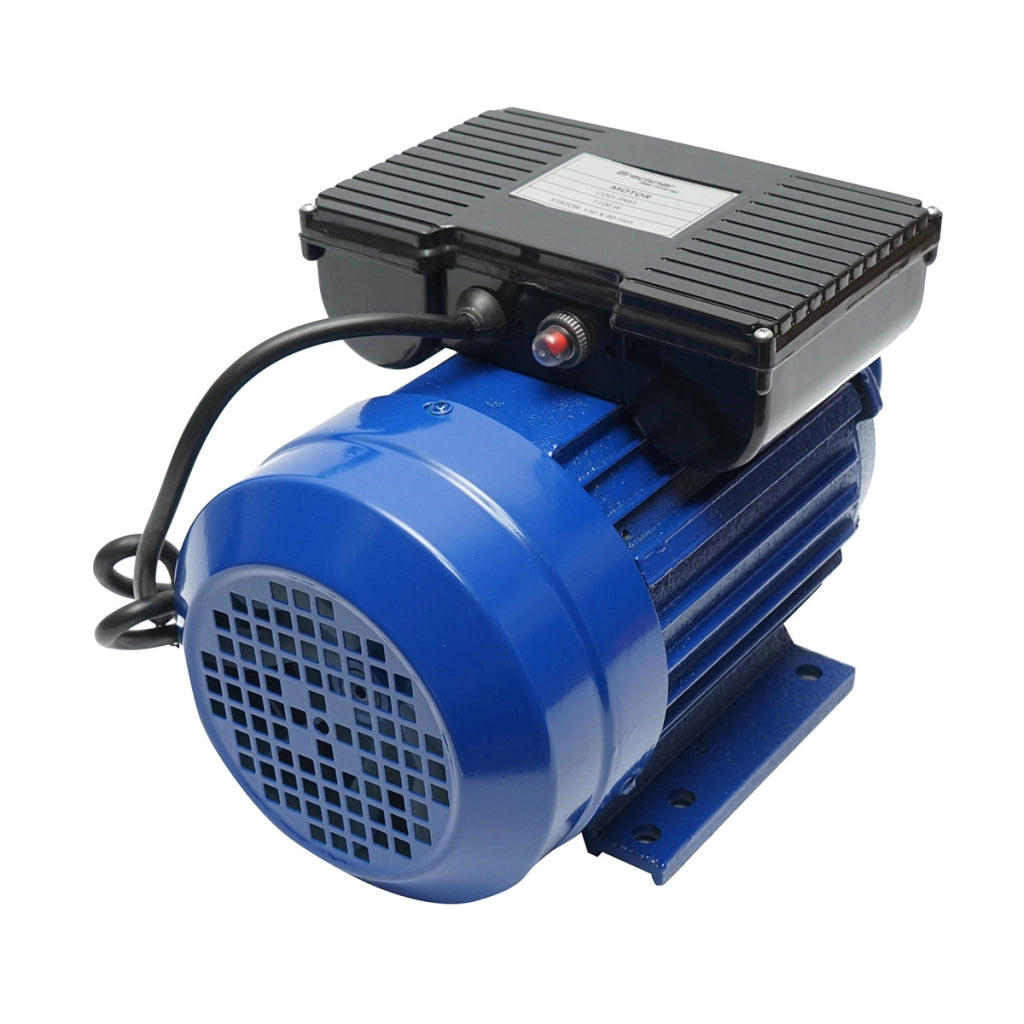 Motore elettrico monofase 1,1KW, 220V con protezione termica, statore 130x90mm Breckner Germany
