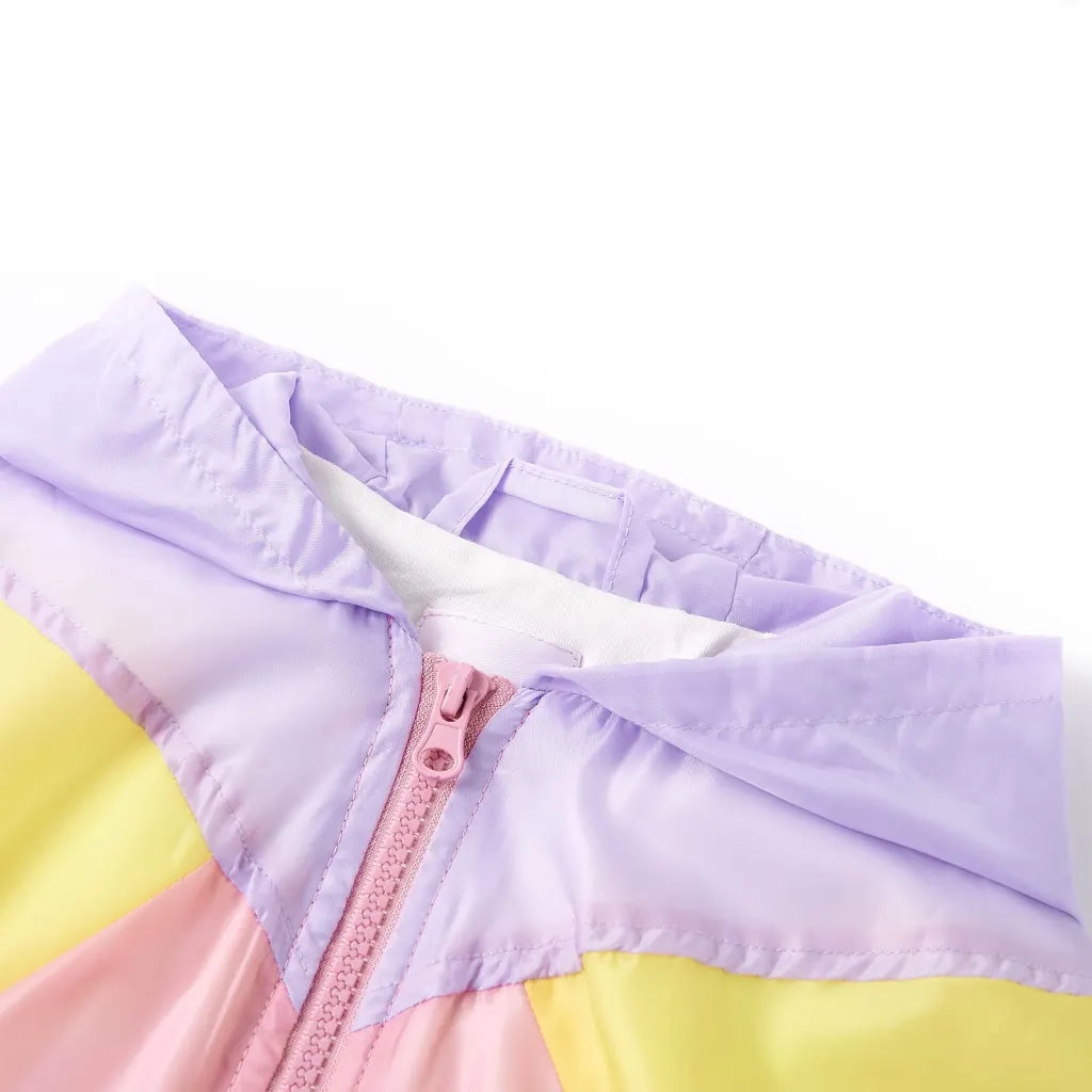 Giacca con Cappuccio e Cerniera da Bambina Multicolore 128 CFW9203184