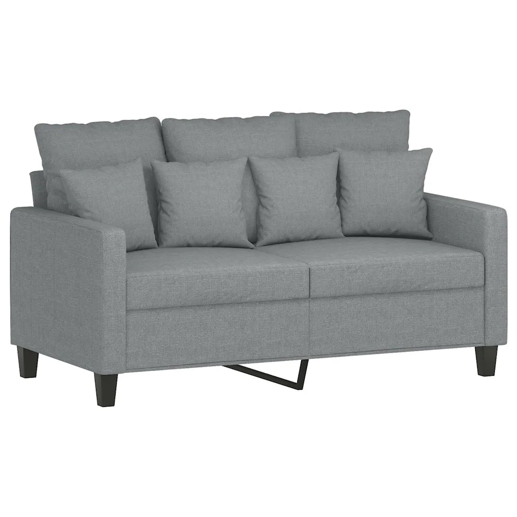 Divano a 2 Posti Grigio Chiaro 120 cm in Tessutocod mxl 130861