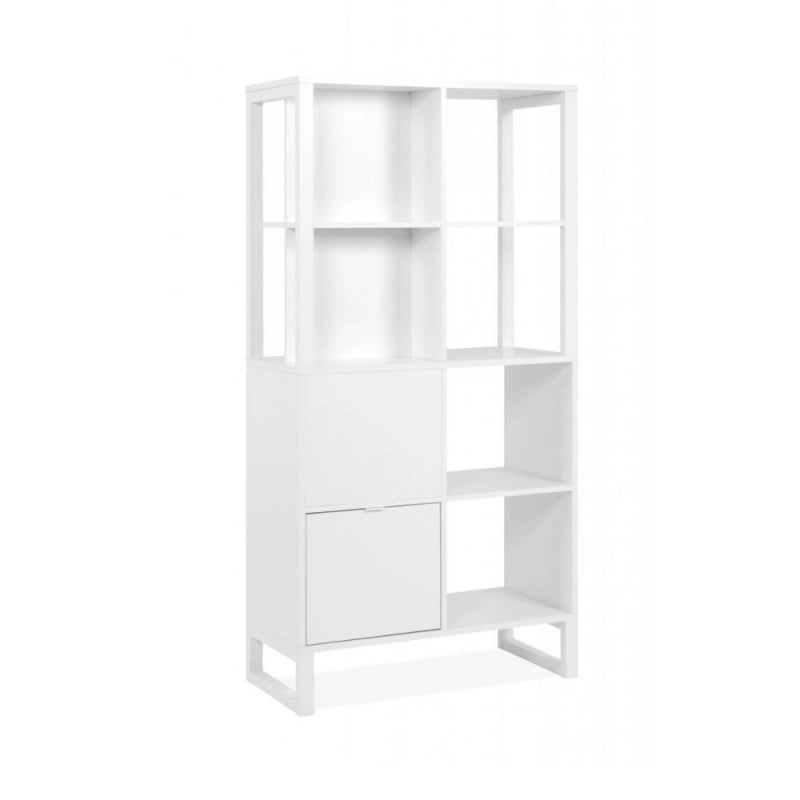 Credenza a giorno Sumatra20A bianca bifacciale