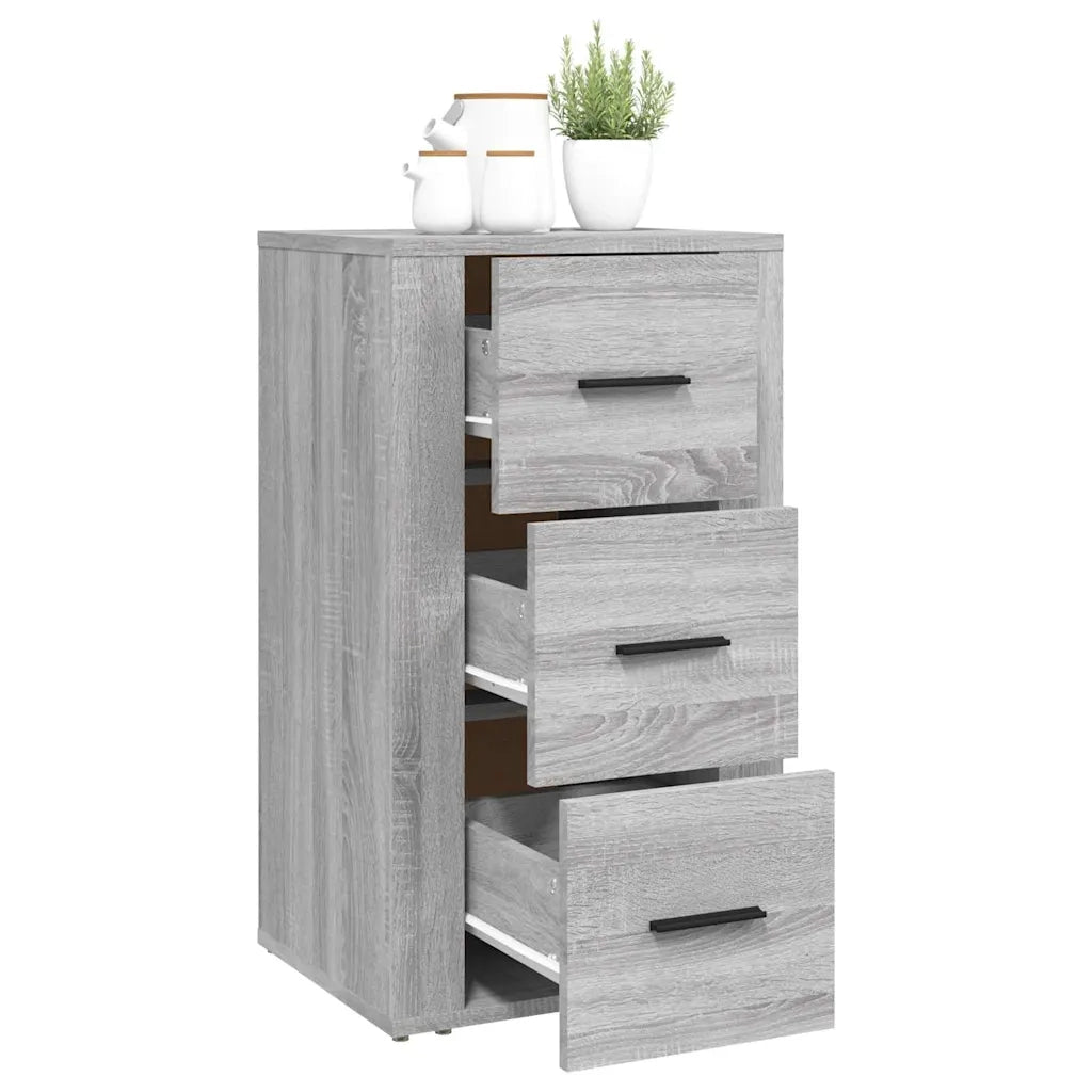 Credenza Grigio Sonoma 40x33x70 cm in Legno Multistrato cod mxl 26102