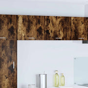 Armadio pensile Rovere Affumicato e Bianco 50 x 31 x 40 cm 884154